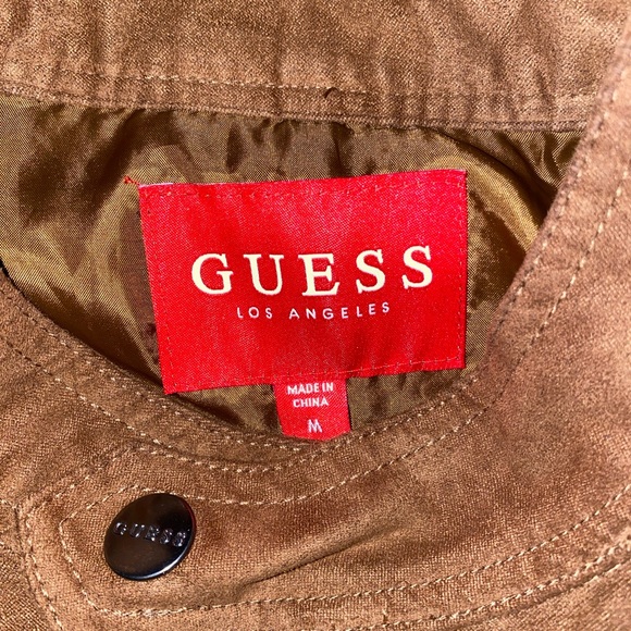 GUESS suede jacket 🤎 - Picture 4 of 5